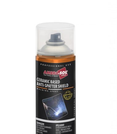 Ceramic anti-spatter for welding is a special formula that forms a resistant anti-adhesive nano-ceramic based shield to prevent weld spatter.