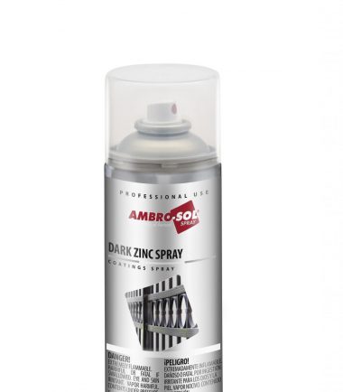 Dark Zinc Spray is a coating spray that is excellent at providing corrosion resistance along with leaving a sleek metallic finish.